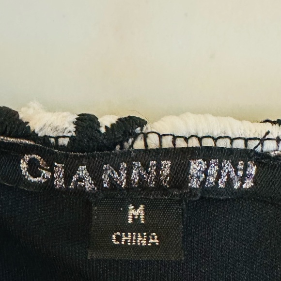 Gianni Bini Wild Flower Lace Midi Dress off shoulder bodycon - Picture 9 of 12